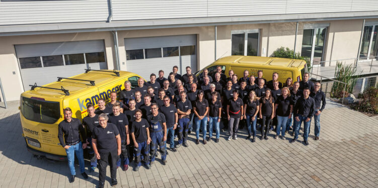 Das Team von Kammerer Luft- und Wärmetechnik