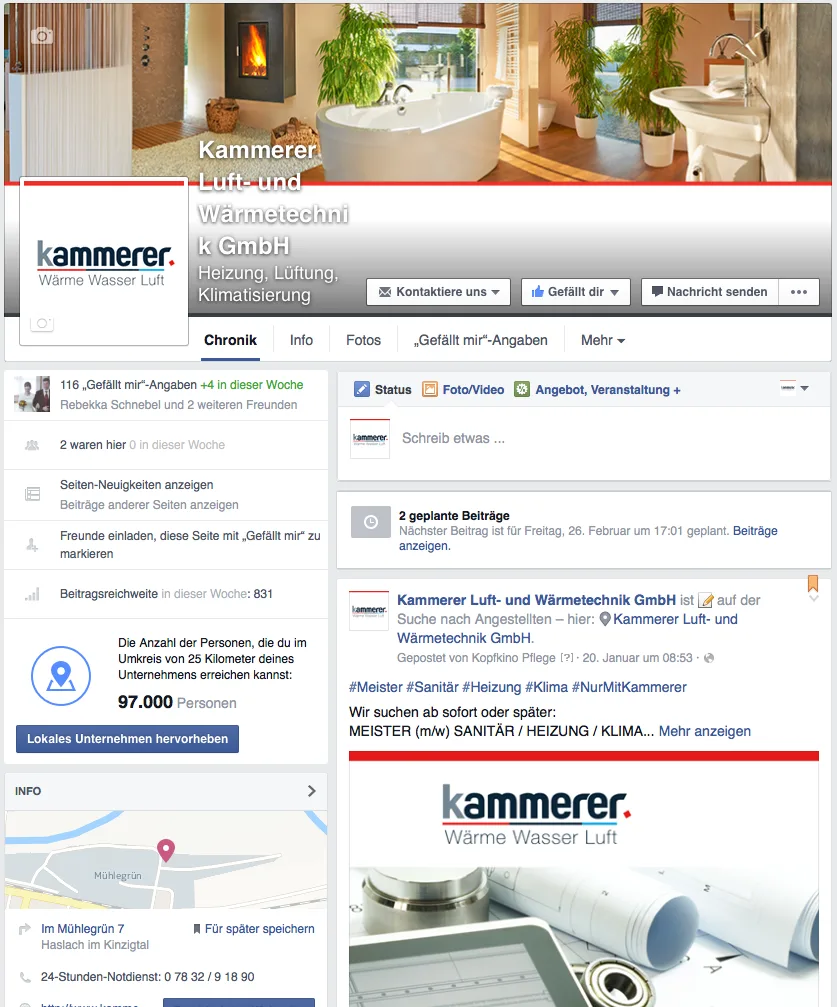Wir auf Facebook
